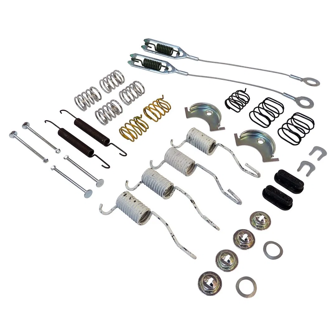 4636779 – CROWN AUTO Brake Hardware Kit, With Drum Springs/ Anchors/ Spring Retainers/ Hold-down Pins One Wheel